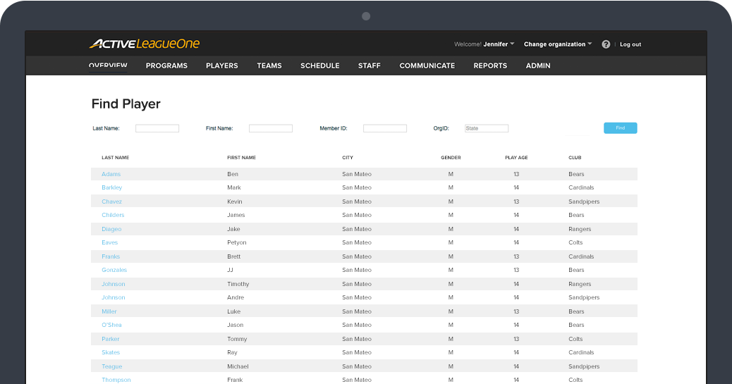 Football Depth Chart Software